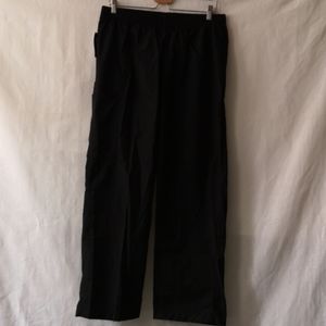 NWT 24/7 Comfort Scrub Pants Black, size Large